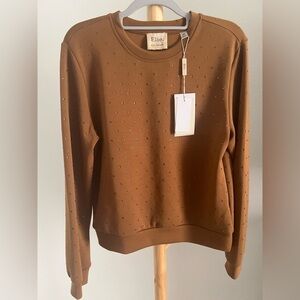 Elie Brown Studded Sweatshirt